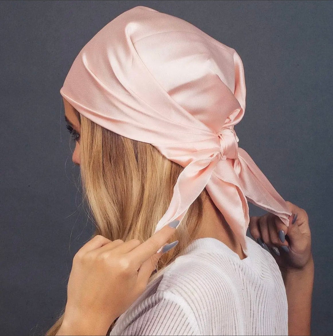 Satin hair scarf for sleeping online